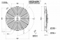 Preview: Elektrolüfter 12V Spal Lüfter 360,7mm VA13-AP9/C-35S blasend 1680m³/h