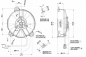 Preview: Elektrolüfter 12V Spal Lüfter 144mm VA31-A101-46S blasend 520m³/h