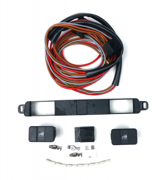Einbau Kit für Fensterheber Hyundai Lantra mod. 96 vorne Kabelsatz,Schalter