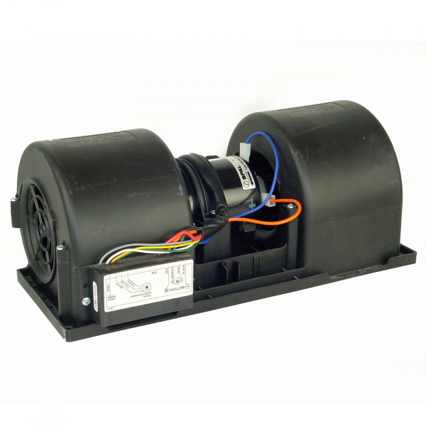 24V Spal Radial Gebläse 006-B50/IET-22 Heizungslüfter 1160m³/h 16,7Amp 2kg