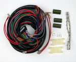 Kabelsatz passend für 7 Schalter m.6/7Kontakten u.getr.Bel.u.5 Kombistecker